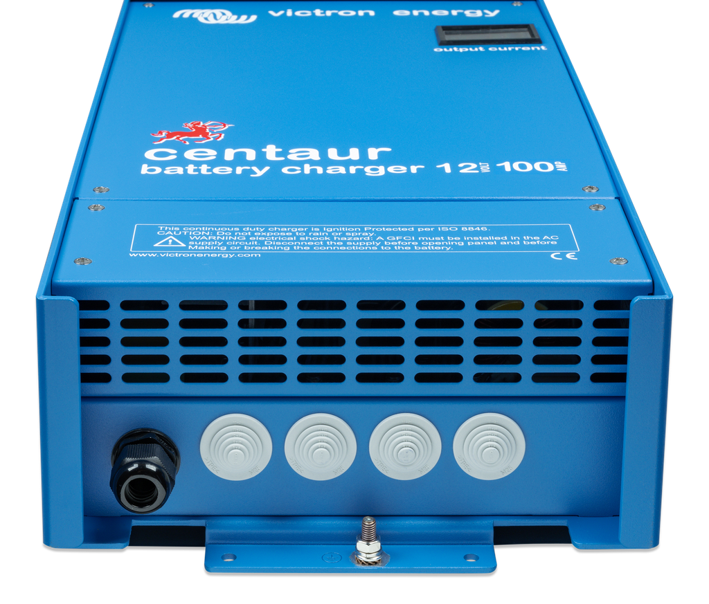 Centaur Charger 12V 100A (3) 120-240V (conn)