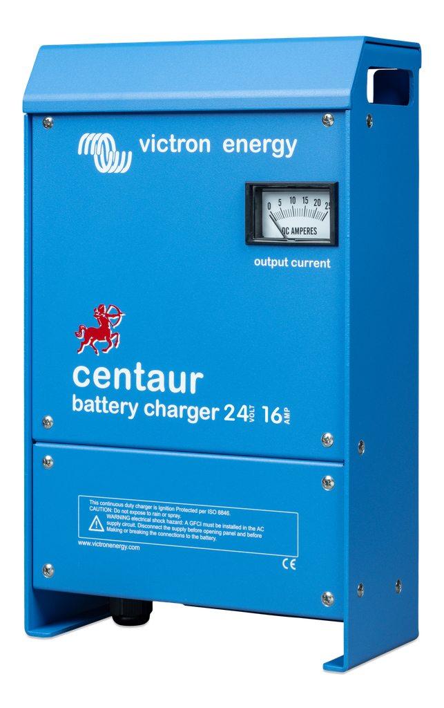 Centaur Charger 24V 16A (3) 120-240V (left)