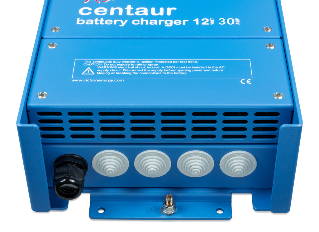 Centaur Charger 12V 30A (3) 120-240V (conn)