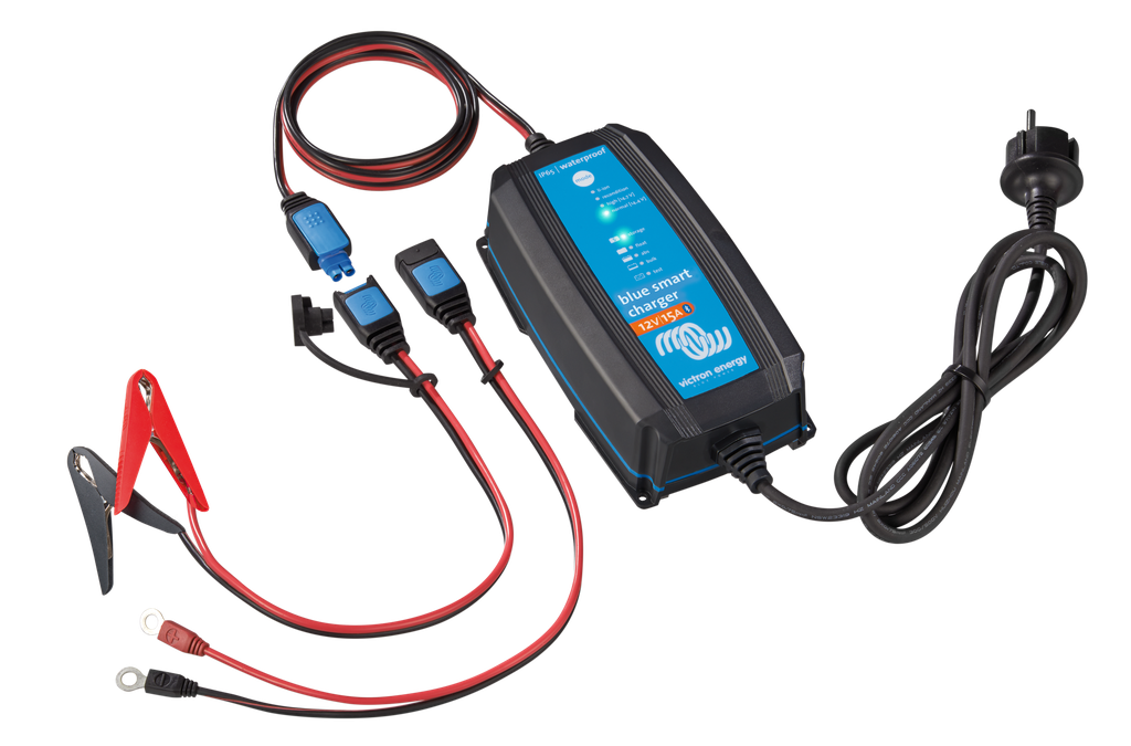 Blue Smart IP65 Charger 12V 15A (total)