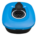 EV Charging station NS – Blue (front-angle-open)