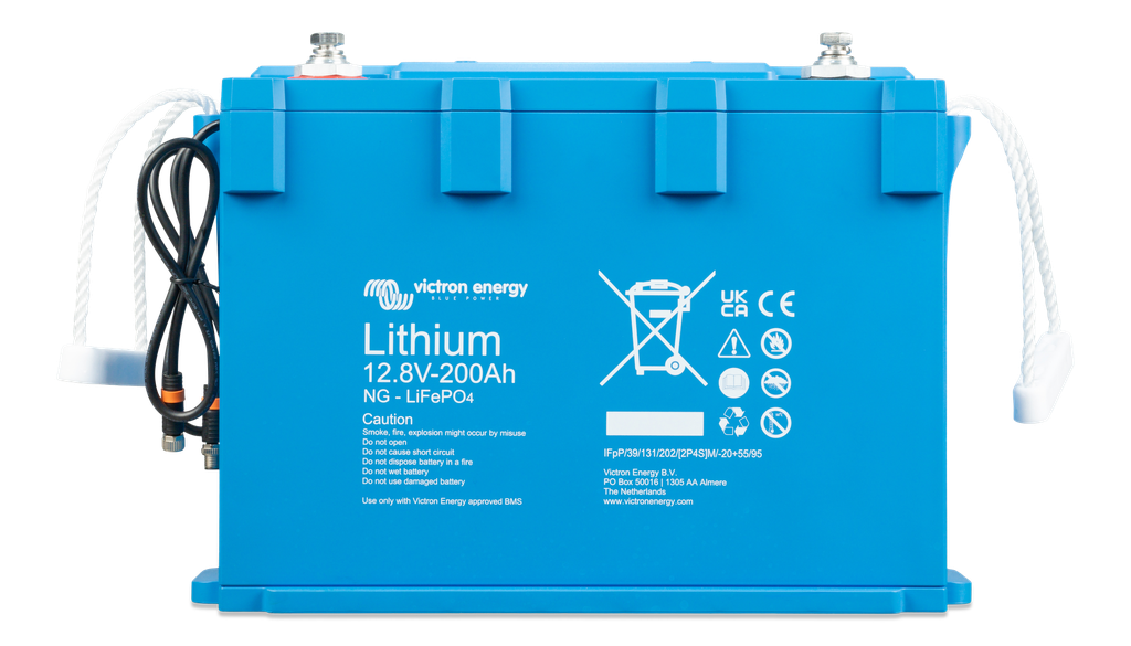 LiFePO4 Battery 12.8V 200Ah NG (front)