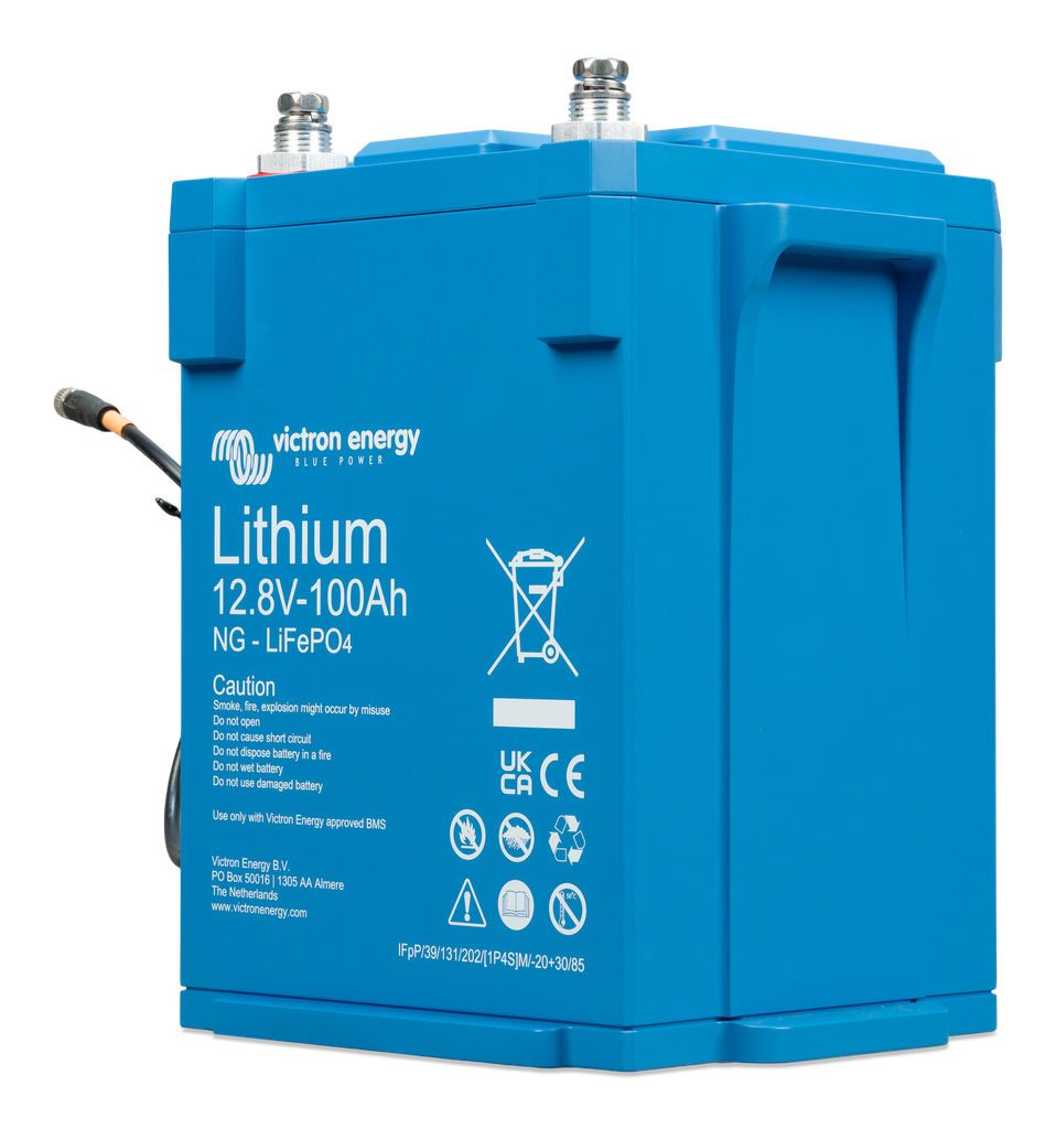 LiFePO4 Battery 12.8V 100Ah NG (left)