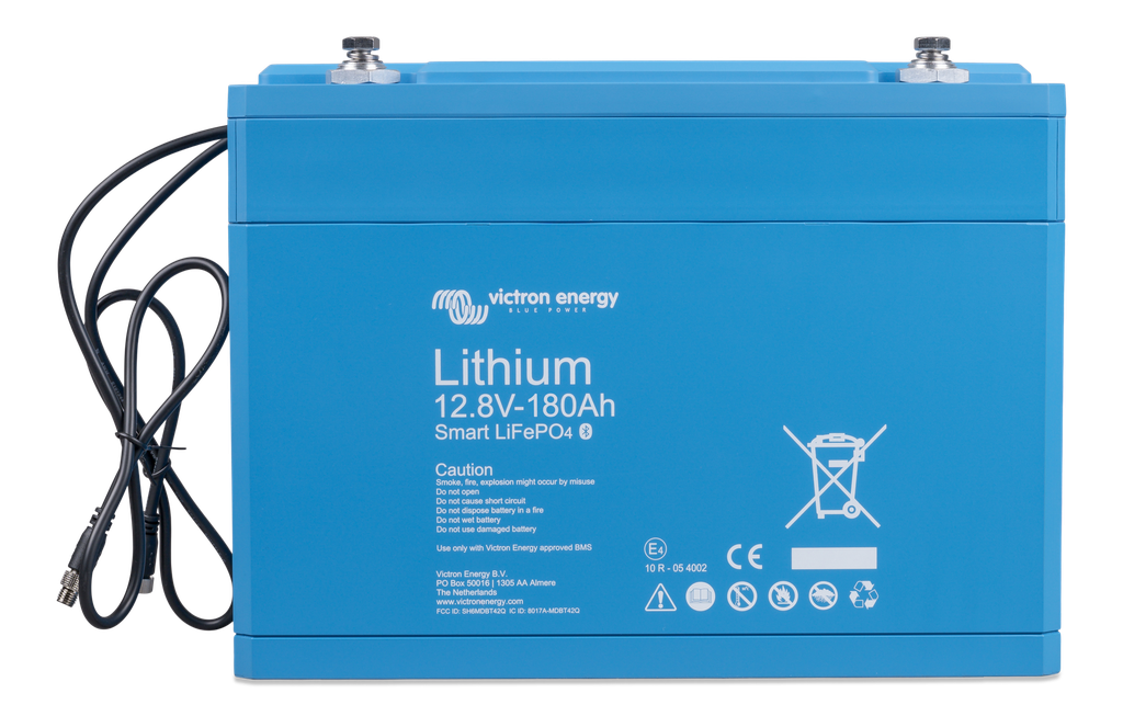 LiFePO4 Battery 12,8V 180Ah Smart (front)