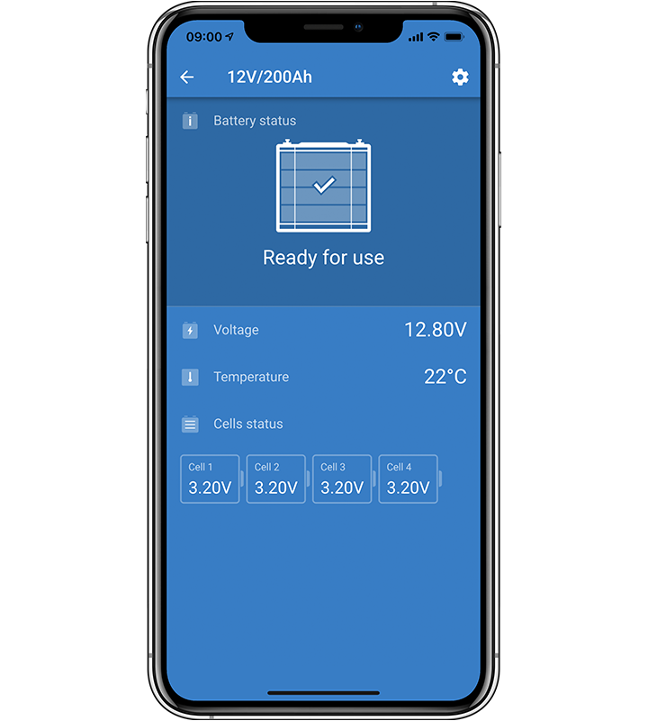 iPhone Lithium battery 12,8V Smart