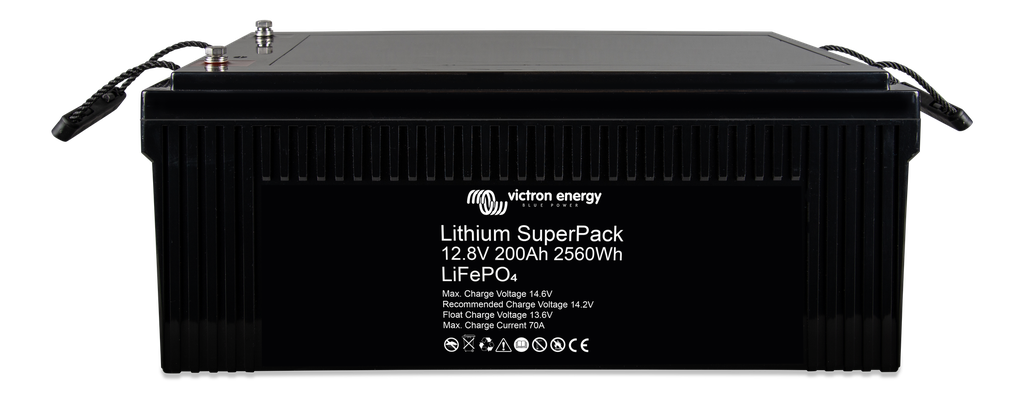 Lithium SuperPack 12,8V 200Ah (front-angle)
