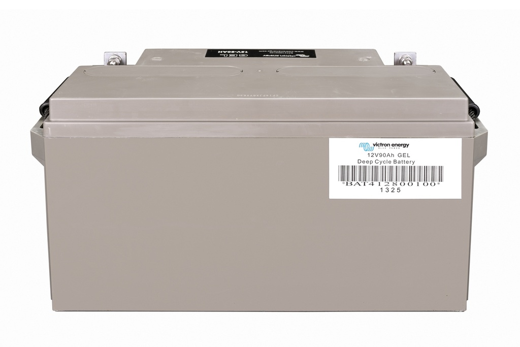 12V 90Ah GEL Deep Cycle (back)