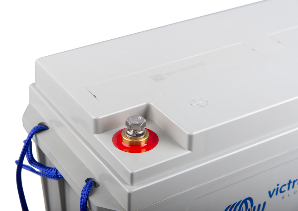 Lead-carbon battery 12V-106Ah - close-up