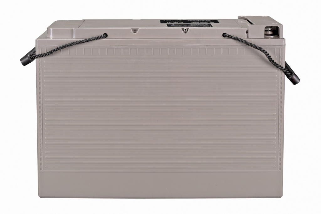 12V 115Ah AGM Telecom Battery (front-angle)