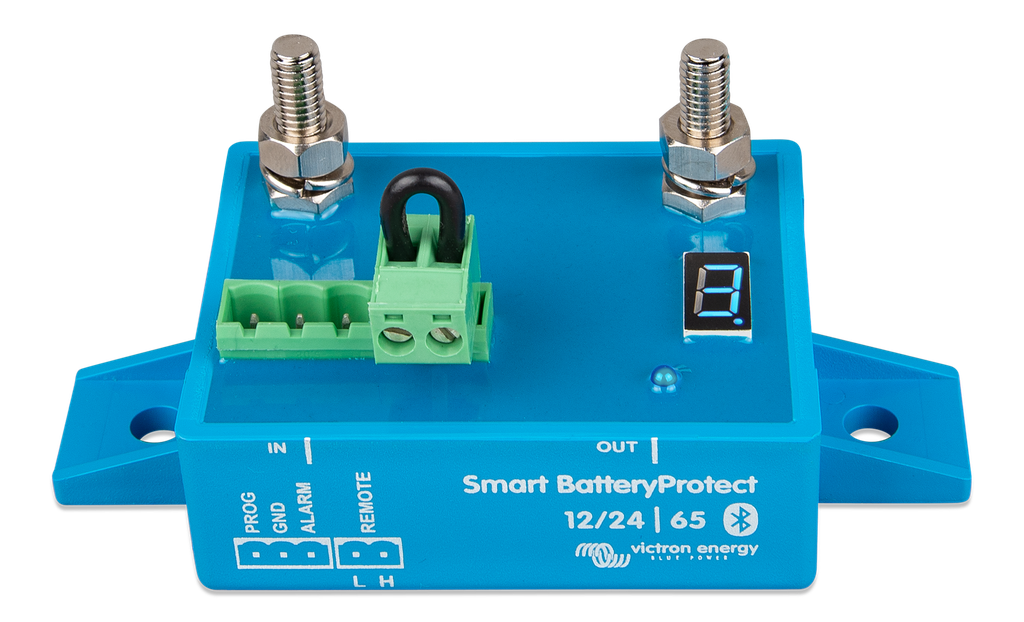 Smart BatteryProtect 12/24V 65A (front-angle)