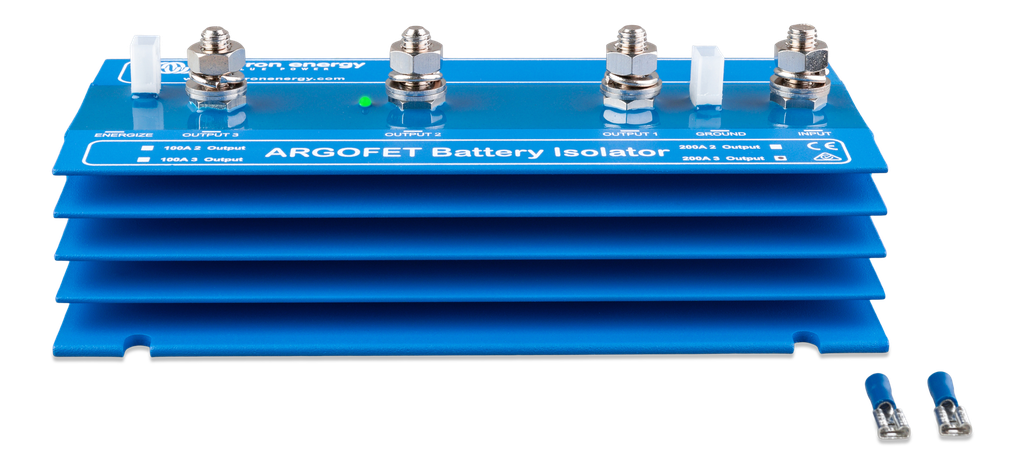 Argofet 200-3 Three batteries 200A (front-low)