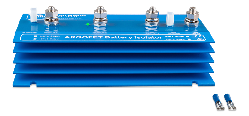 Argofet 100-3 Three batteries 100A (front-low)