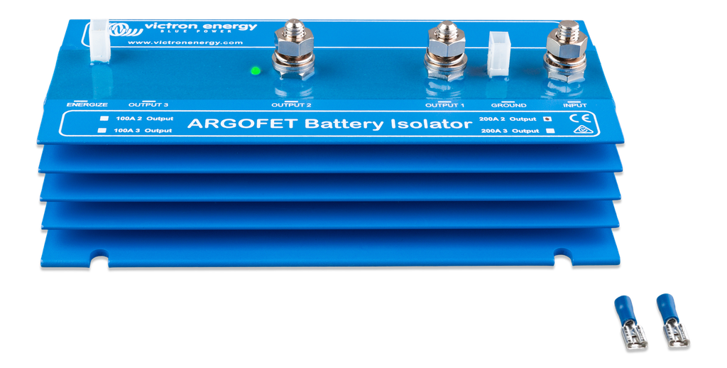 Argofet 200-2 Two batteries 200A (front)