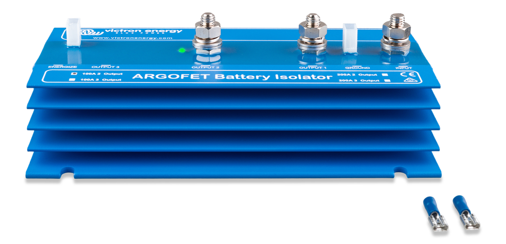 Argofet 100-2 Two batteries 100A (front-low)