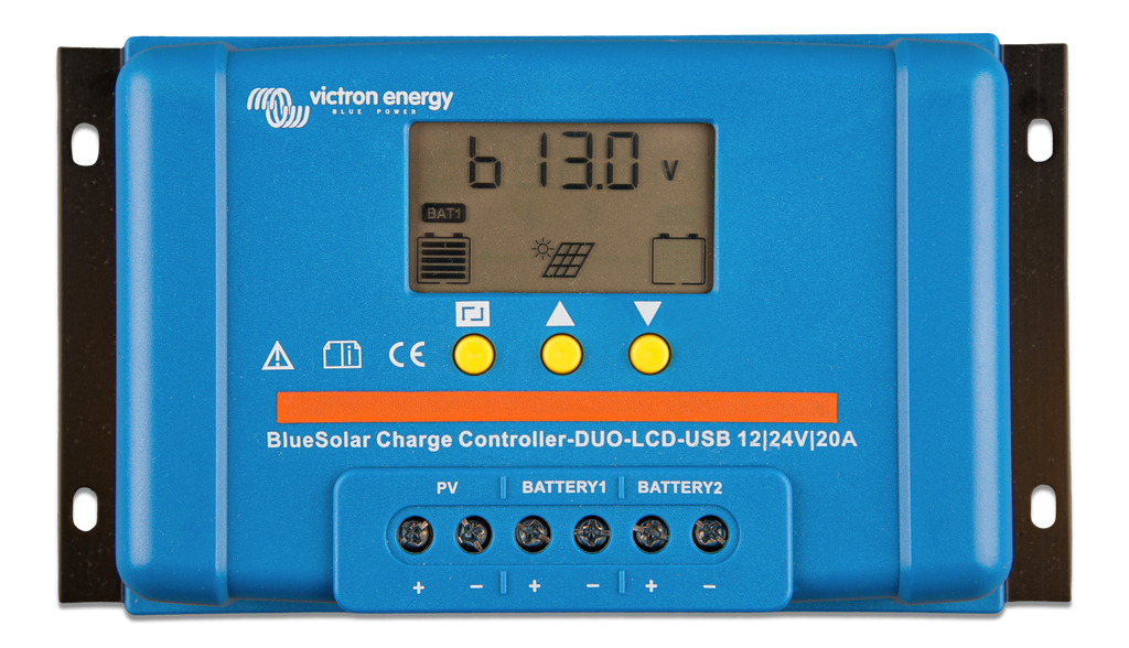 BlueSolar Charge Controller DUO LCD USB 12/24V-20A (top)