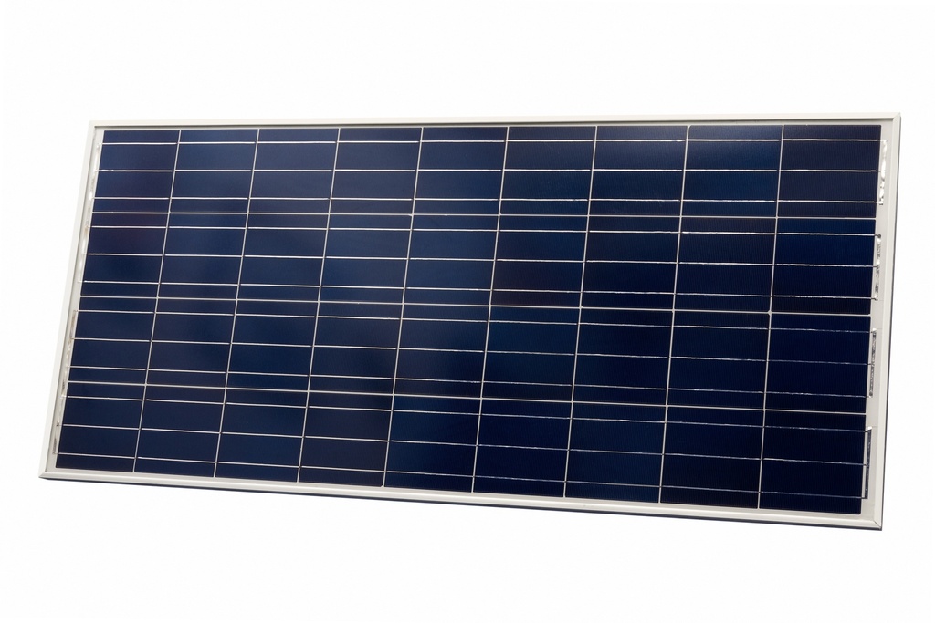 BlueSolar Polycrystalline Panel (left)