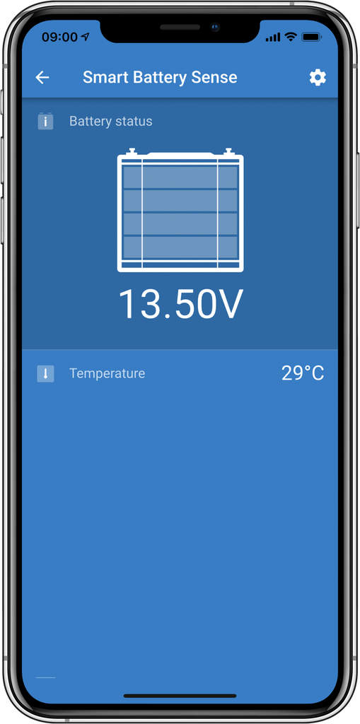 Smart Battery Sense iPhone