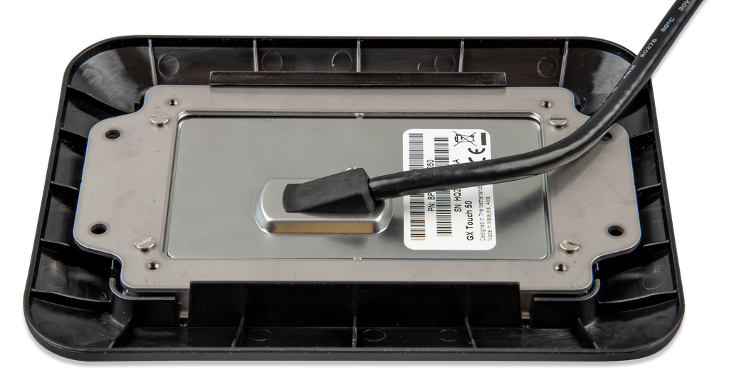 GX Touch adapter for CCGX cut-out (back-angle)