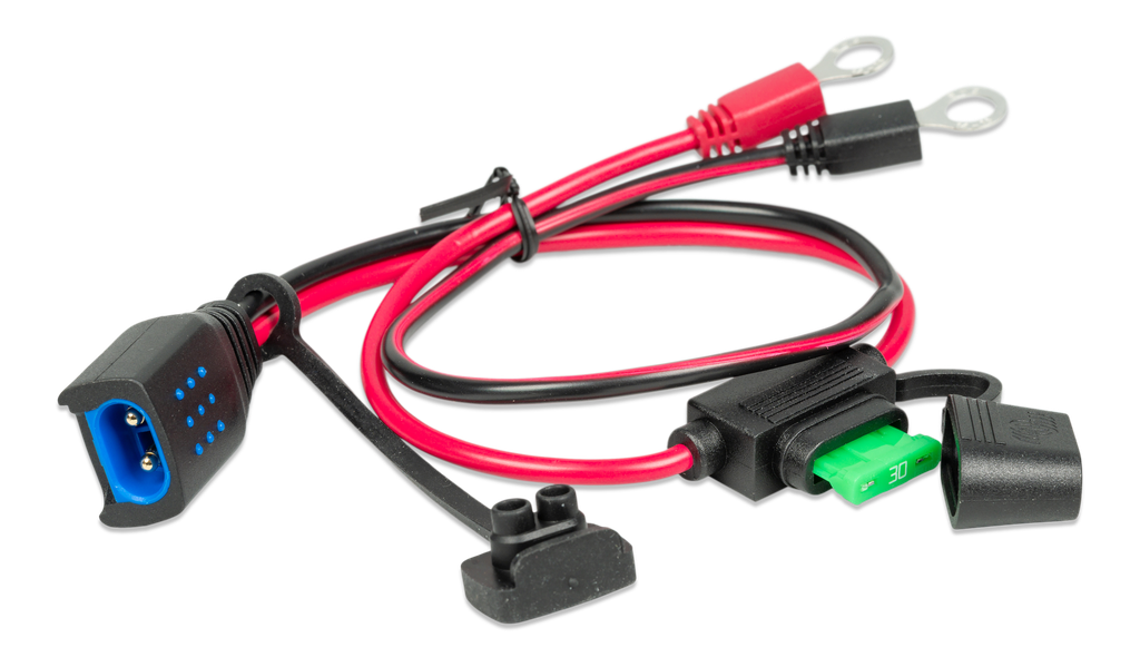 Eyelet connector (open)