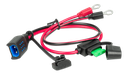 Eyelet connector (open)
