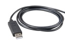 BlueSolar PWM-Pro to USB interface cable (close-up)