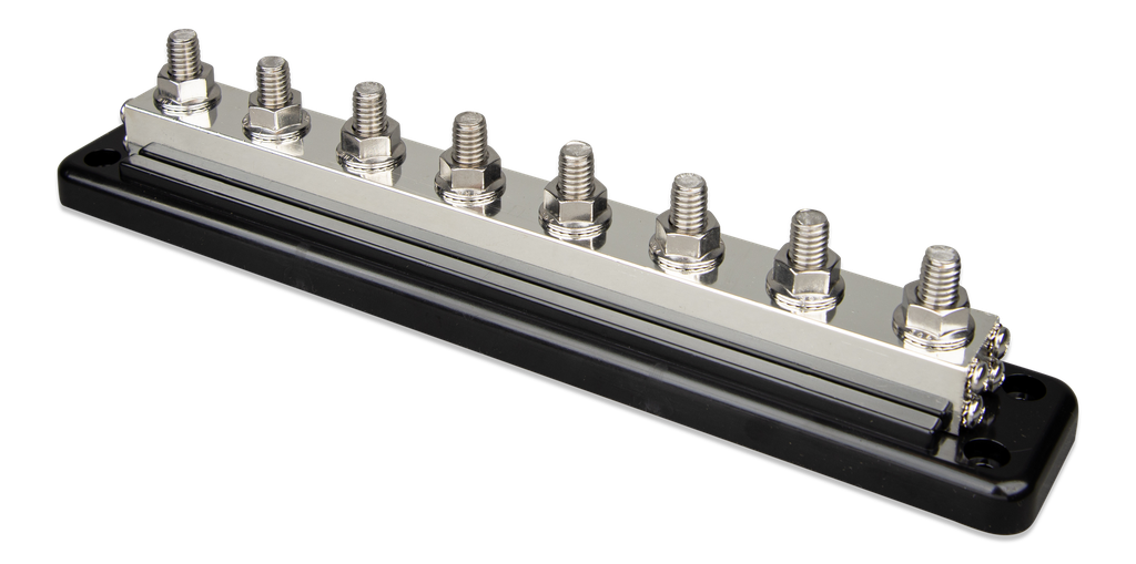 Busbar 600A 8P + ABS cover (left)