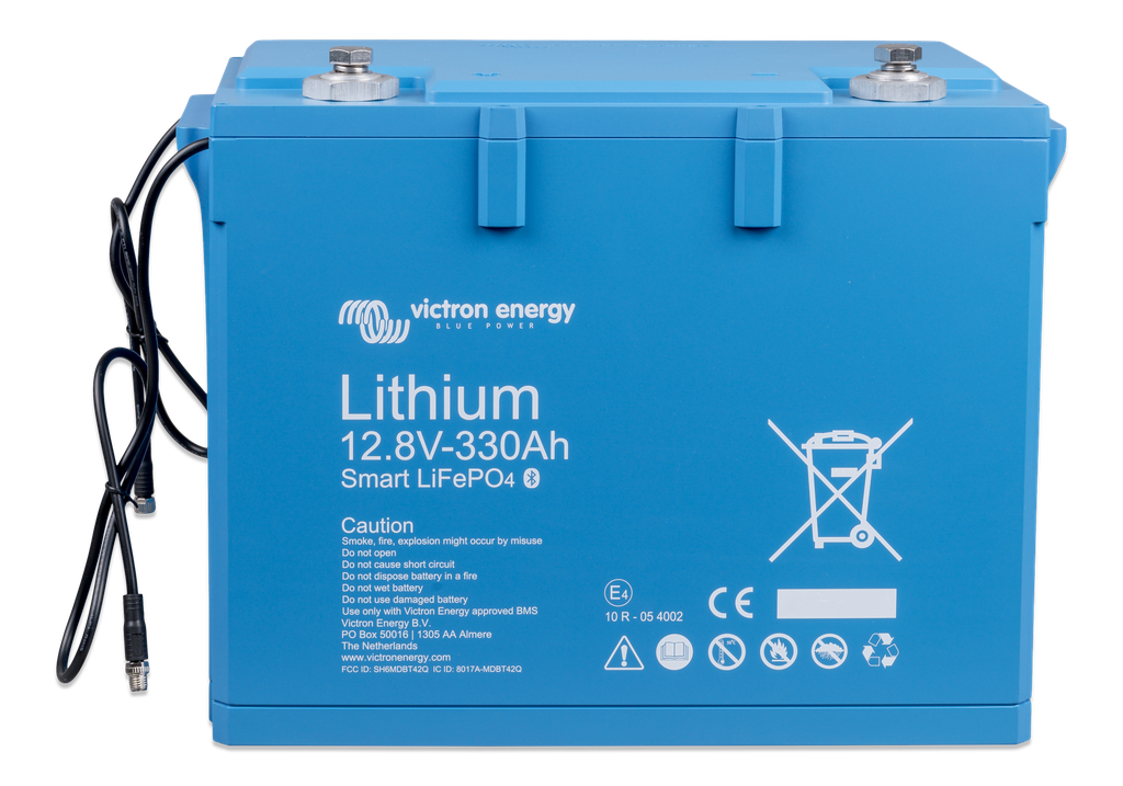 LiFePO4 Battery 12,8V 330Ah Smart (front-top)