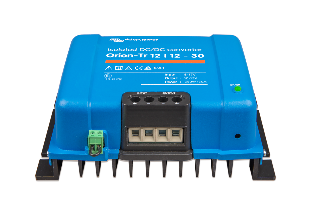 Orion-Tr 12/12-30A (360W) isolated (front-angle)