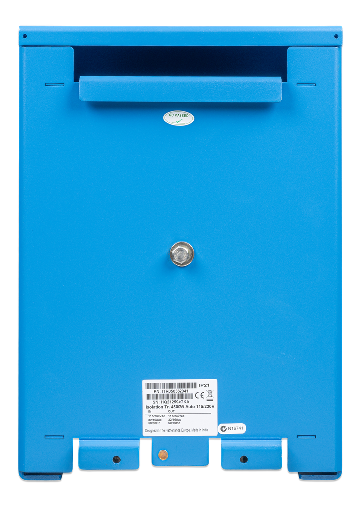 Isolation Transformer 4500W  Auto 115-230V (back)