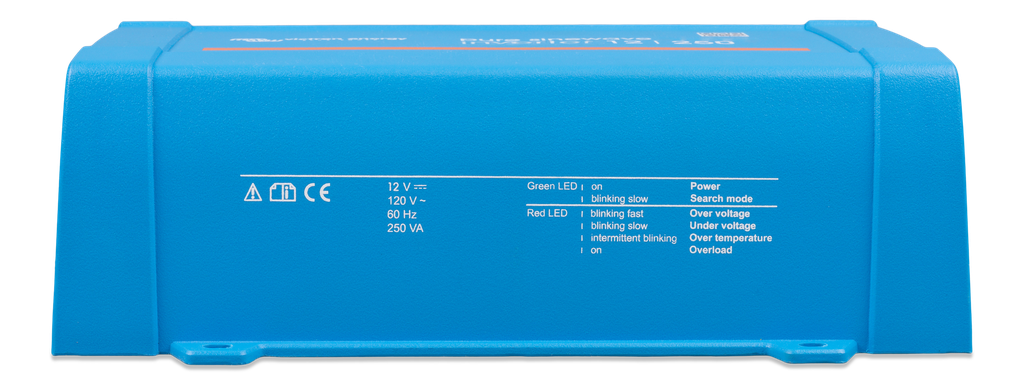 Inverter 12V 250VA 120V (side)