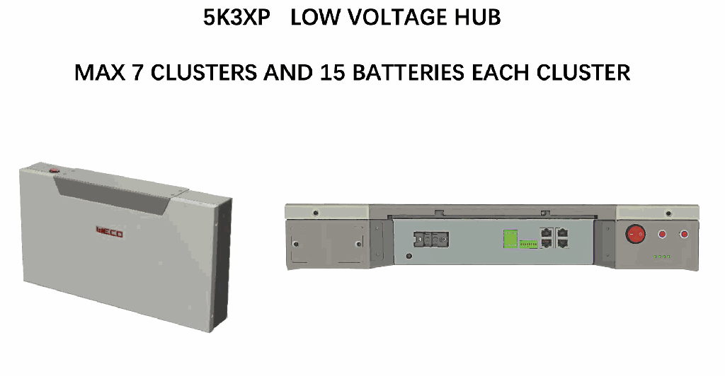 LV HUB Pour batteries Weco pour systèmes + de 15 batteries