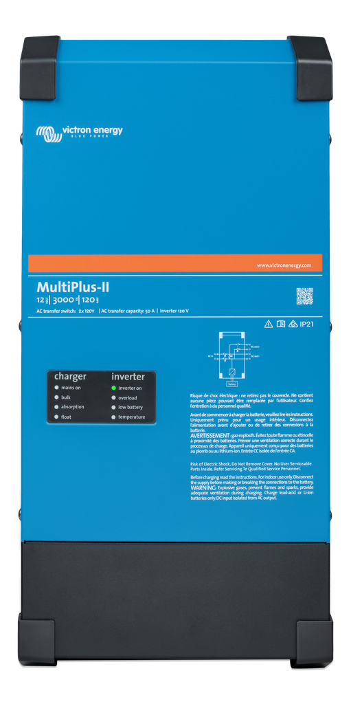 [PMP122305102] MultiPlus-II 12/3000/120-50 2x120V (UL)
