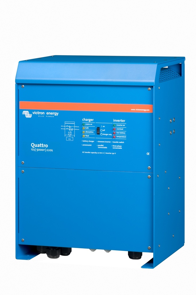 [QUA125021100] Quattro 12/5000/220-100/100 120V VE.Bus