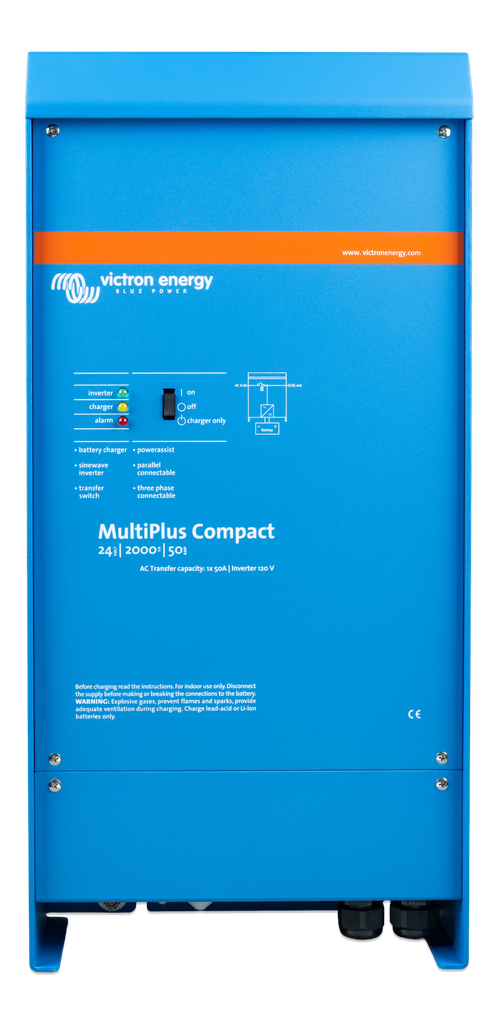 [CMP242200100] MultiPlus Compact 24/2000/50-50 120V VE.Bus