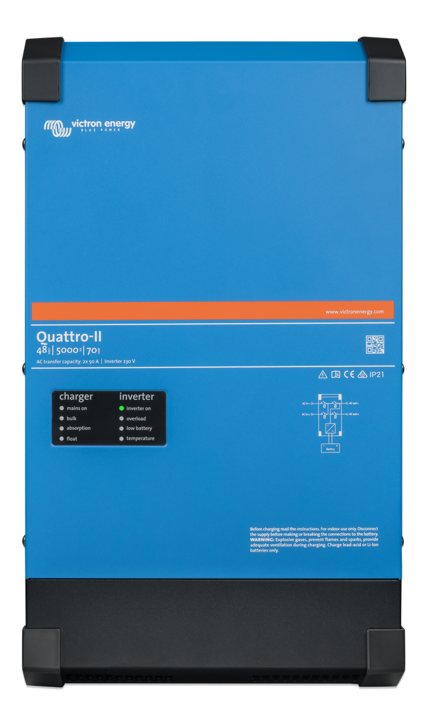 [QUA482504010] Quattro-II 48/5000/70-50/50 230V