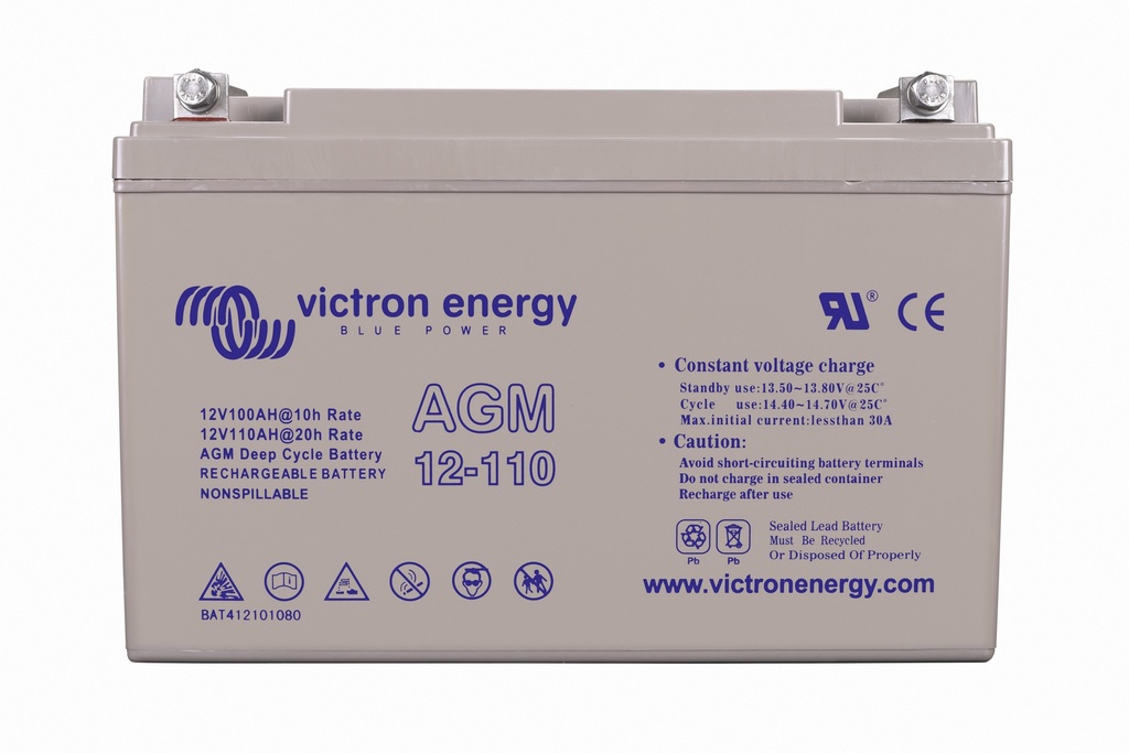 12V/110Ah AGM Deep Cycle Batt.