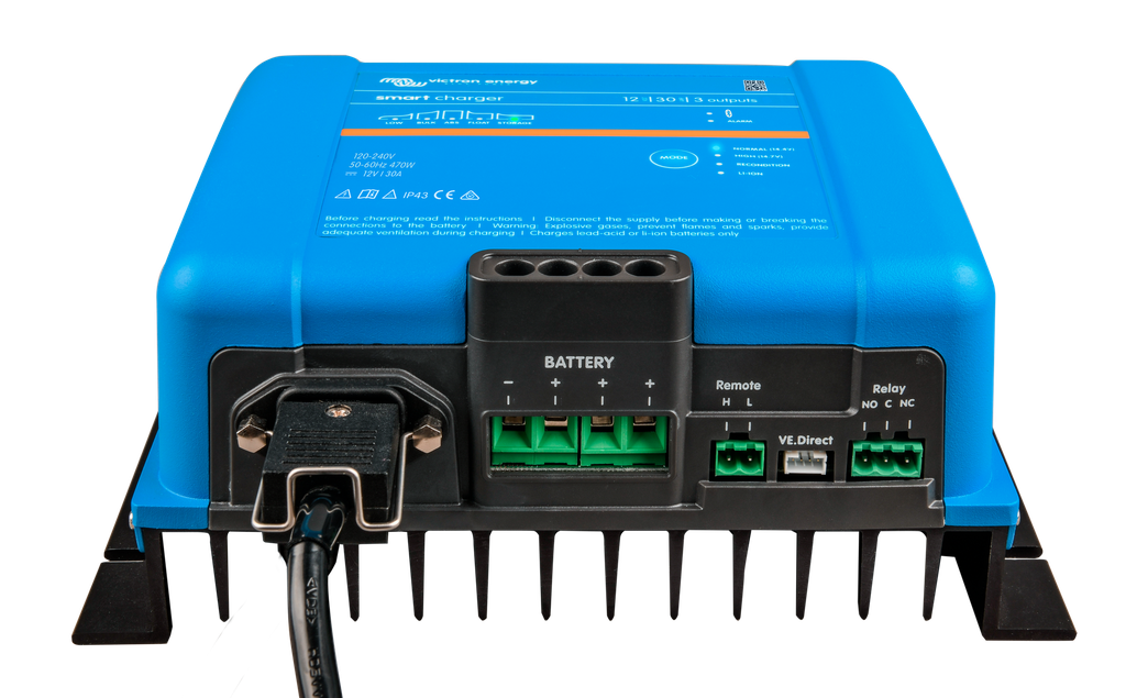Smart IP43 Charger 24/16(1+1) 120-240V