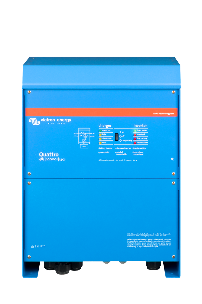 [QUA483100300] Quattro 48/10000/140-100/100 120V VE.Bus 50/60Hz