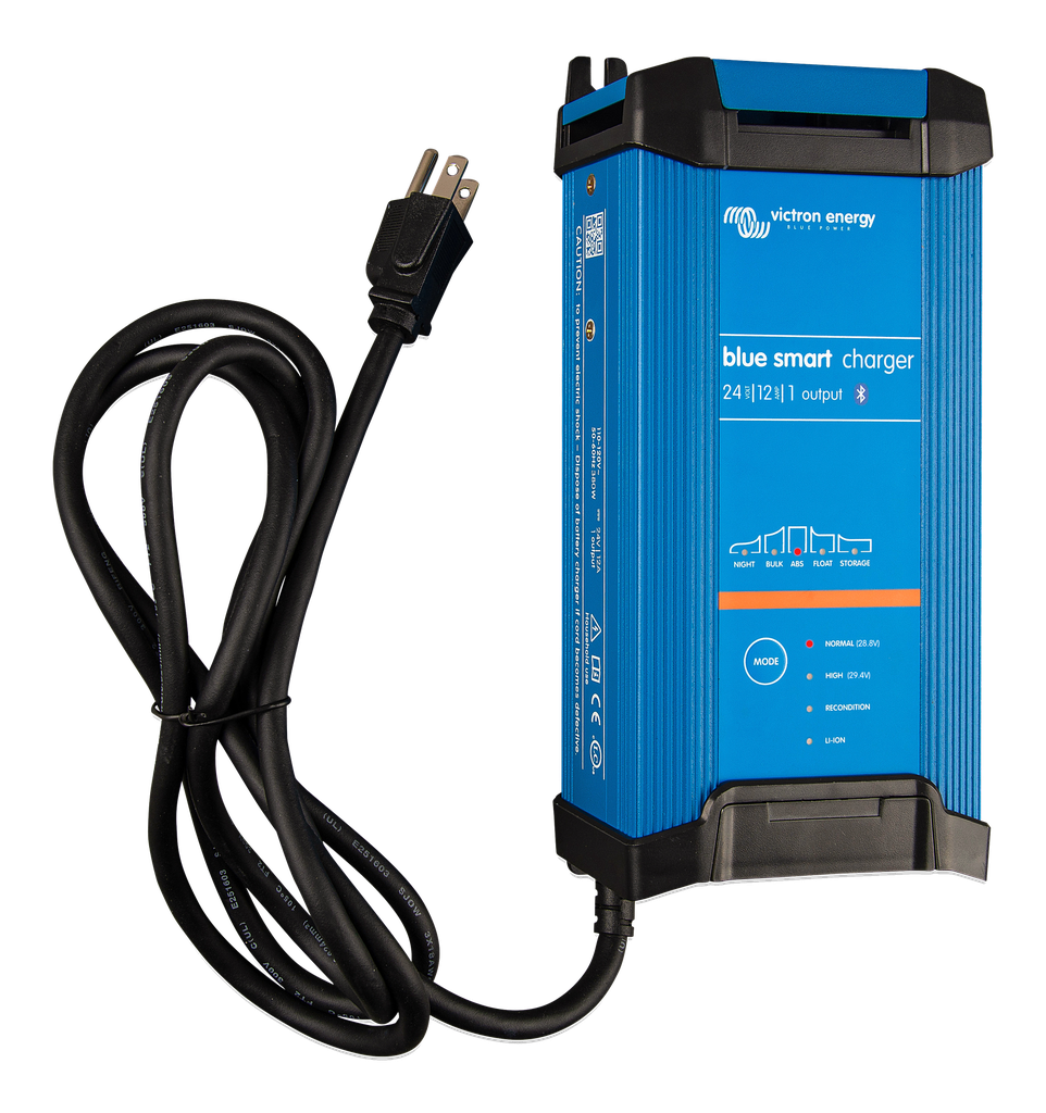 Blue Smart IP22 Charger 24/12(1) 120V NEMA 5-15