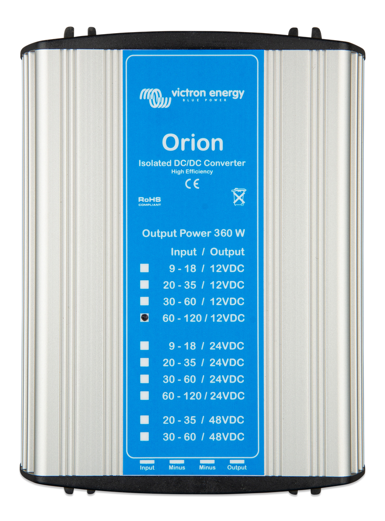 [ORI110123610] Orion 110/12-30A (360W) Isolated DC-DC converter