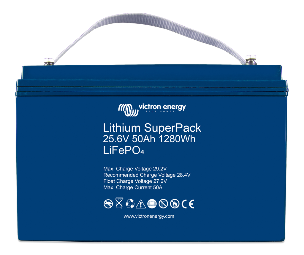 [BAT524050705] Lithium SuperPack 25,6V/50Ah (M8)