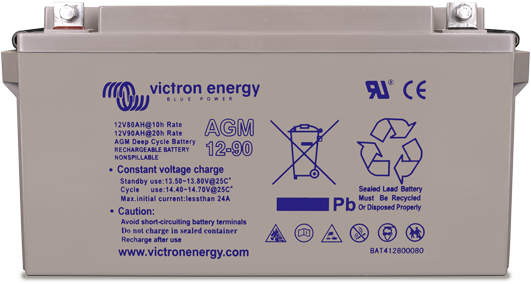 12V/60Ah AGM Deep Cycle Batt.