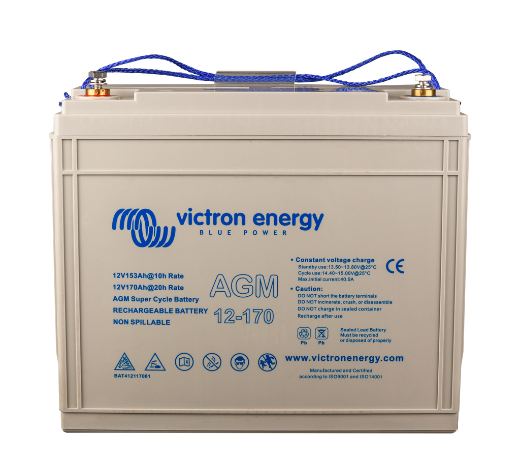 [BAT412117081] 12V/170Ah AGM Super Cycle Batt. (M8)