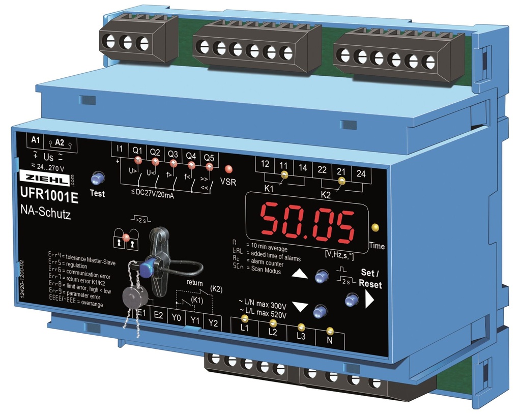 [REL100100000] Anti-islanding relay UFR1001E