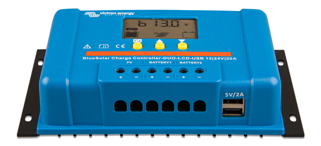BlueSolar PWM-Pro Charge Controller 12/24V-20A