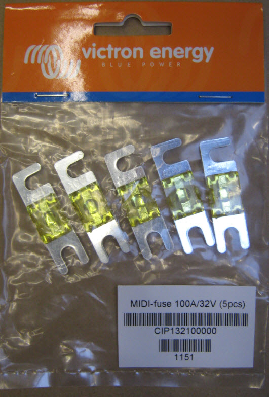 [CIP132100010] MIDI-fuse 100A/32V (package of 5 pcs)