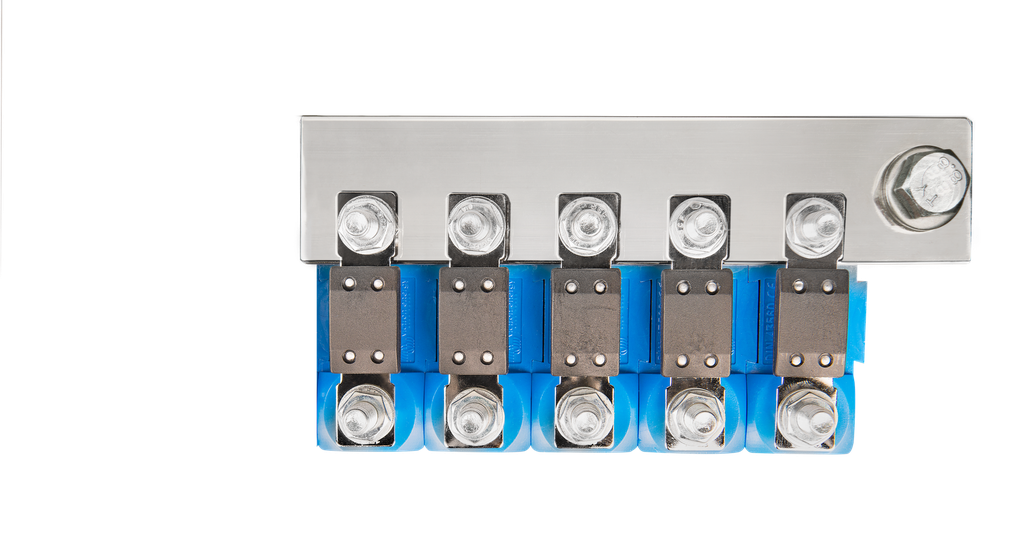 Busbar to connect 5 CIP100200100