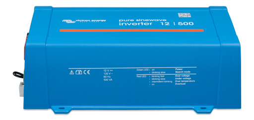 [PIN125010500] Phoenix Inverter 12/500 120V VE.Direct NEMA 5-15R