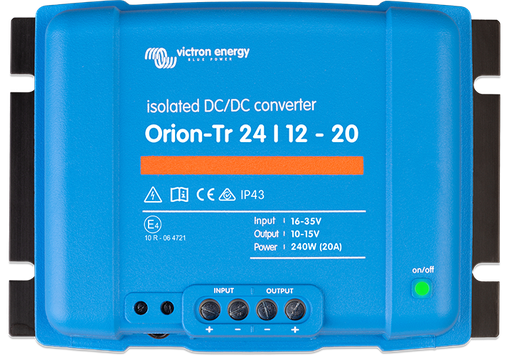 [ORI124838110] Orion-Tr 12/48-8A (380W) Isolated DC-DC converter