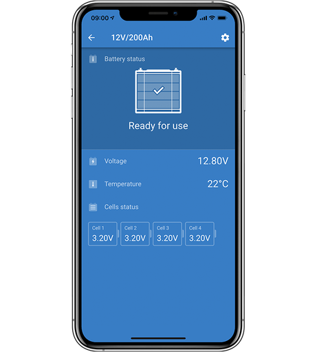 [BAT512120610] LiFePO4 Battery 12,8V/200Ah Smart